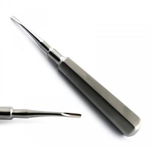 Juego de 3 Elevadores Dentales Curvos de Acero Inoxidable, Elevadores Manuales para Extracción de Raíces y Dientes - Product Image 5