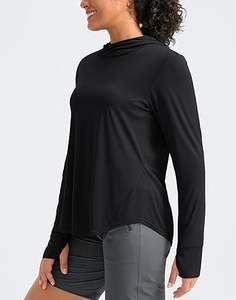 Camisas de Pesca con Capucha y Protección Solar UPF 50+ para Mujer, Camisas con Capucha UV, Ligeras y de Secado Rápido - Product Image 5