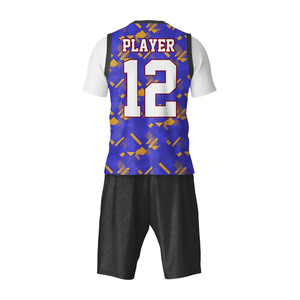 Sweat Wicking Youth 7 on 7 Football Chemise sans manches Maillots de football pour jeunes 7v7 Ensembles d'uniformes de football - Product Image 6