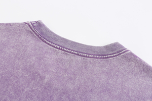 2024New rétro Batik automne décontracté mode rétro Style rétro 100% coton O cou 270g hommes T-shirt T-shirt pour hommes - Product Image 4