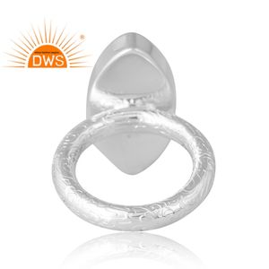 แหวนพลอยโมลด์อาวีทธรรมชาติสีเงิน925ดีไซน์ใหม่สำหรับผู้หญิงเครื่องประดับออกแบบได้เองของขวัญสำหรับผู้หญิงสำหรับผู้หญิง - Product Image 2