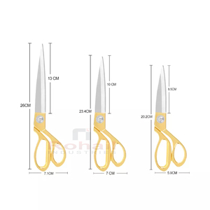 Tijeras de sastre de acero inoxidable paquistaní, tijeras textiles y de tela, tijeras profesionales de sastre de alta resistencia - Product Image 5