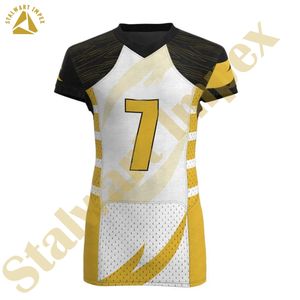 ชุดยูนิฟอร์มฟุตบอลเยาวชนอเมริกันชุดสโมสรกีฬาระบายอากาศผลิตตามสั่ง - Product Image 6