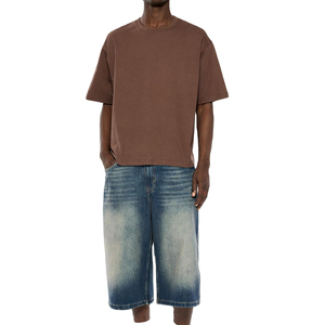 Camiseta de Verano 100% Algodón, Ligera, Transpirable, Cuello Redondo, Logotipo Personalizado por Sublimación, Corte Cuadrado, 220 g/m², Peso Pesado, Camiseta para Hombre, Corte Cuadrado - Product Image 2