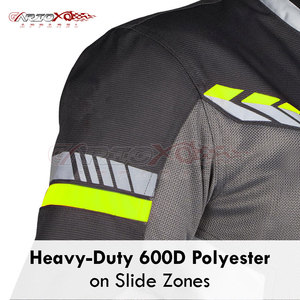 Chaqueta de Motocicleta de Poliéster Cordura Premium para Hombre - Invierno, Resistente al Fuego y Transpirable - Product Image 4
