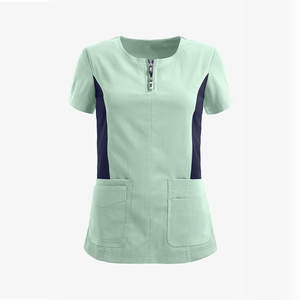 Uniformes Médicos Unisex Personalizables al por Mayor, Blusas de Enfermería Personalizadas para Personal de Hospital, Uniformes de Enfermera Personalizables. - Product Image 1