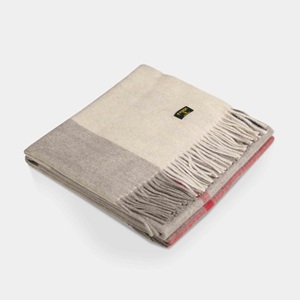 Plaid 100% cachemire de Mongolie 130*170cm, teinte naturelle - Product Image 2