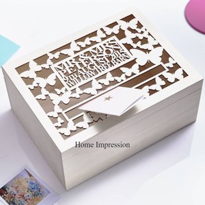 High Grade Gold Plated Heavy Duty Metal Unique Designer Customized Shape Acrylic Metal Wedding Gift Box With Small Lock and <b>Key</b> - Product Image 6