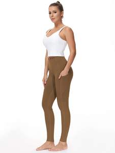 Mallas ajustadas de cintura alta para mujer, Leggings de Fitness, producto en oferta, precio de fábrica - Product Image 3