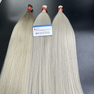 Cabello a granel liso negro natural y de color para estilos de trenzado clásico - Product Image 3