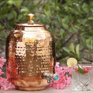 น้ำทองแดง, น้ำผลไม้, ตู้ไวน์สำหรับอาหารค่ำชามสลัดตกแต่งงานแต่งงานตกแต่งตารางอุปกรณ์ครัวของขวัญปาร์ตี้ - Product Image 1