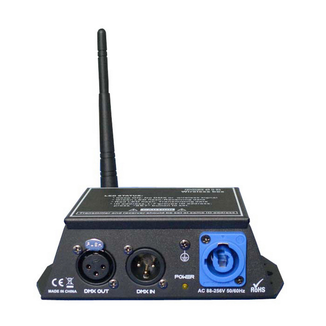 Stage Lights and Equipments DMX512 Console 126 Channel 300M Communication Distance Wireless Box DMX Console Lighting Controller