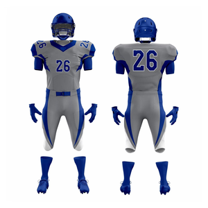 Maillot de football américain à manches courtes imprimé, respirant, séchage rapide, personnalisable avec logo, prix de gros, le plus vendu - Product Image 3