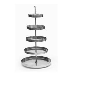 Service à gâteau de mariage, décoration de fête, support à fruits, support à gâteau à 5 étages pour table, prix raisonnable - Product Image 1