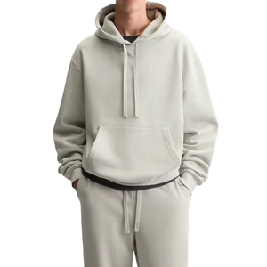 100% coton biologique Premium ensemble de survêtement de haute qualité pour hommes deux pièces entièrement personnalisable survêtement Streetwear utilisation bas quantité minimale de commande - Product Image 1