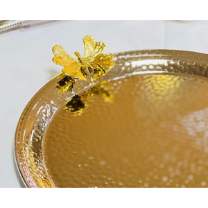 Plateaux de décoration de table pour la maison Base de miroir à cadre métallique Plateau en métal de haute qualité pour les fournisseurs en gros au meilleur prix - Product Image 5