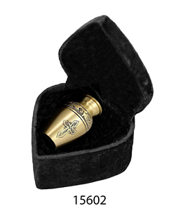 Urna Conmemorativa Artística de Latón para Familias que Buscan Diseños Únicos para Honrar a sus Seres Queridos con Respeto - Product Image 3