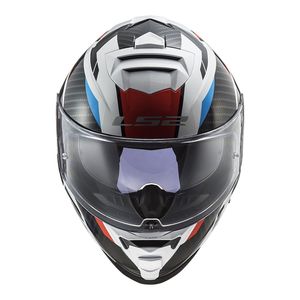 LS2 STORM 2 RACER MAT titanio-NEON TURUNCU KASK - Product Image 1