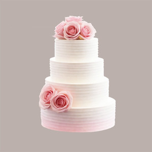 Base à gâteau réutilisable en polystyrène, ronde, blanche, diamètre 15 cm, hauteur 7,5 cm, lot de 10 pièces - Product Image 3