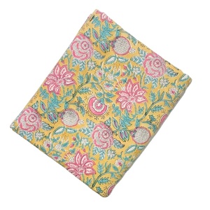 ชุดเดรสผ้าพิมพ์ลายดอกไม้ jaipuri ทันสมัยทำจากไม้พิมพ์ลายดอกไม้ - Product Image 1