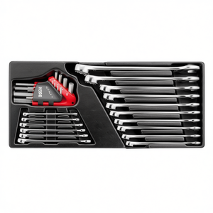 Juego de 25 Llaves Combinadas y Hexagonales Usag para Juegos de Herramientas - Product Image 2