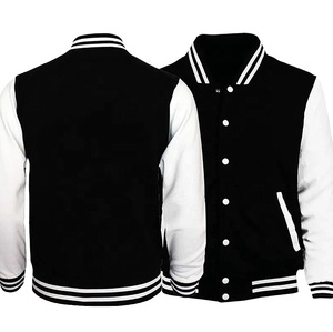 OEM Customizable 2026 Men's College Baseball Jacket Oversized Varsity Bomber Chenille CollegeBaseballjacket for men - Product Image 3
