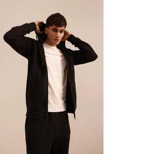 Impression personnalisée, broderie, sweat-shirt homme en spandex/polyester, coupe slim, qualité supérieure, épaules tombantes, streetwear - Product Image 2