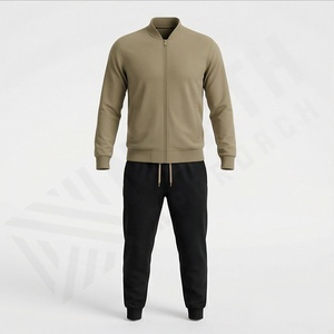 Ensemble de survêtement de sport d'hiver respirant de haute qualité pour hommes, nouvelle arrivée, vêtements d'entraînement de football en plein air, tenue de sport de fitness, ensemble de course à pied - Product Image 1