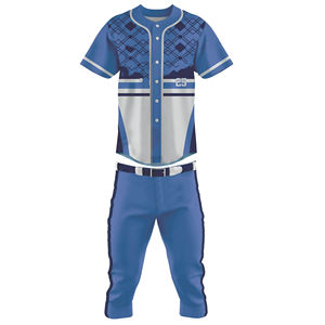 OEM personalizado camisetas de béisbol pantalones conjuntos de jóvenes adultos al por mayor uniformes de béisbol ropa sublimada ropa deportiva de alta calidad - Product Image 4