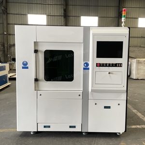 เครื่องตัดเลเซอร์ไฟเบอร์ LaserMen คุณภาพสูง CNC 6080 แบบปิดเต็มรูปแบบ 3kW พร้อมระบบออปติคอลครบชุด - Product Image 2