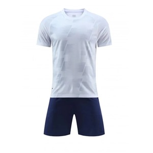 เสื้อเจอร์ซีย์ฟุตบอล2024ใหม่ชุดเสื้อวอร์มสำหรับเด็กชุดเสื้อฟุตบอลของเด็กผู้ชายชุดกีฬาแบบไม่มีลาย - Product Image 3