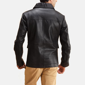 Chaqueta de Motociclista de Invierno para Hombre SANCHAL INTERNATIONAL 2025, Superventas, de Piel de Cordero Auténtica, Color Marrón, con Capucha, Transpirable, Tejida a Crochet - Product Image 2