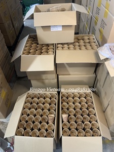 Olla de fibra de coco biodegradable hecha de 100% muestra natural y gratuita de alta calidad del fabricante Eco2go Vietnam - Product Image 6