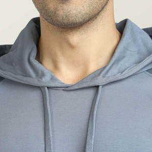 Chándal de gimnasio de equipo con estampado ajustado a la moda personalizado para hombre, ropa deportiva para el sudor, chándal deportivo en blanco de dos piezas para hombre - Product Image 3