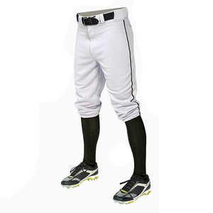 La mejor calidad, uniforme de béisbol pesado de doble capa, logotipo de impresión personalizado con cubierta facial, uniforme de béisbol sin cordón - Product Image 3