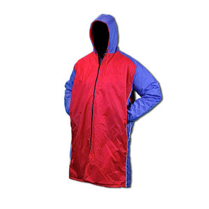 Veste de bain parka en toile de couleur personnalisée de haute qualité Style de rue OEM doublure de haute qualité conçue pour le confort - Product Image 1