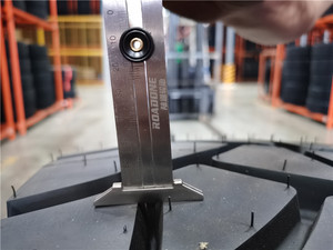 Lốp xe tải 315/80/22.5 Radial, bán buôn nhà máy, tải trọng cao, lốp xe tải 22PR R117 độ sâu gai 16.5MM, Radial hạng nặng - Product Image 6