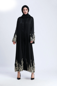 Nuevo fabricante de alta calidad Abaya mujeres musulmanas Thobe / Thawb vestido señoras ropa islámica - Product Image 2
