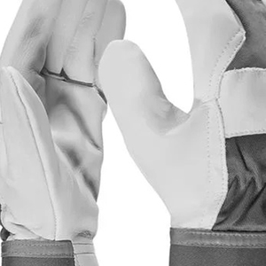 Guantes Industriales Personalizables de Seguridad para Trabajo, Guantes de Cuero para Trabajadores, Refuerzo en la Palma, Resistentes al Calor y al Frío, 6-8 mil - Product Image 6
