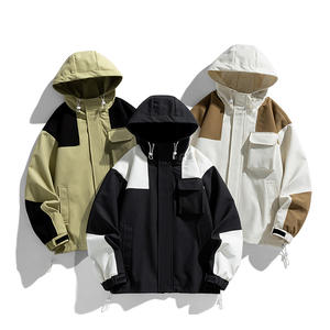 Chaqueta de Invierno para Hombre de Alta Calidad, Chaqueta Cortavientos Funcional con Capucha y Cremallera Completa - Product Image 1