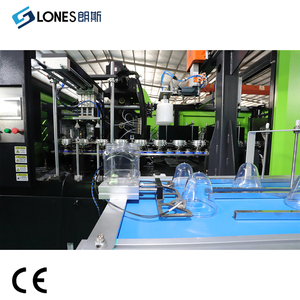 Machine de soufflage de bouteilles alimentaires et de bouteilles de boissons de 10 ml à 2 L, modèle LS-A2, 2000 BPH, 2 cavités, entièrement automatique, pour la fabrication de bouteilles PET, LONES - Product Image 5