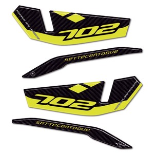 Adesivi 3D Personalizzati per Protezioni Serbatoio Moto Benelli TRK 702/702X - Product Image 2