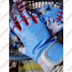 Gants de frappe de softball et de baseball originaux en cuir, réglables et confortables pour jeunes et adultes - Product Image 2