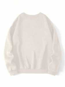 Sweat-shirt pour femme respirant anti-rides en polaire douce coupe ample pull haut confortable hiver Streetwear tenue décontractée - Product Image 2