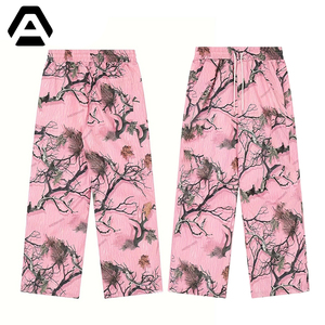 Marcas de color rosa Pantalones de chándal holgados de moda Pantalones de chándal de cintura alta para ropa de calle POR INDUSTRIAS INCREÍBLES - Product Image 6