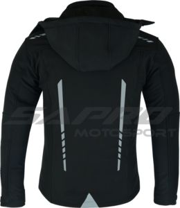 Veste de moto Sapro Motosport de haute qualité, softshell, imperméable, respirante, imprimée par transfert thermique, High Street-XS, jersey pour homme - Product Image 4