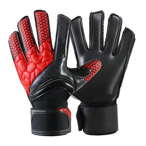 Meilleurs gants de gardien de but de football en latex personnalisables en cuir de qualité supérieure pour l'entraînement des gardiens de but de football - Product Image 3