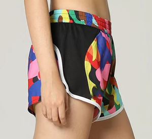 Sublimation Hot Sale Men's 100% Cotton Solid Casual Gym Shorts Seamless Soft Mesh Lightweight Elastic Waist - Product Image 3
