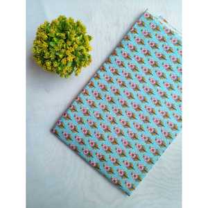 JBRAOA2 orgánico ligero serigrafiado tela de algodón estampado estilo africano de cera decoración del hogar bolsas tapicería peinada cardada tejida - Product Image 1