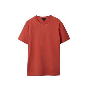 T-shirt en tricot de haute qualité, coupe ajustée, poids lourd, logo personnalisé, uni, manches courtes, t-shirts pour hommes, fabriqué en Inde - Product Image 3